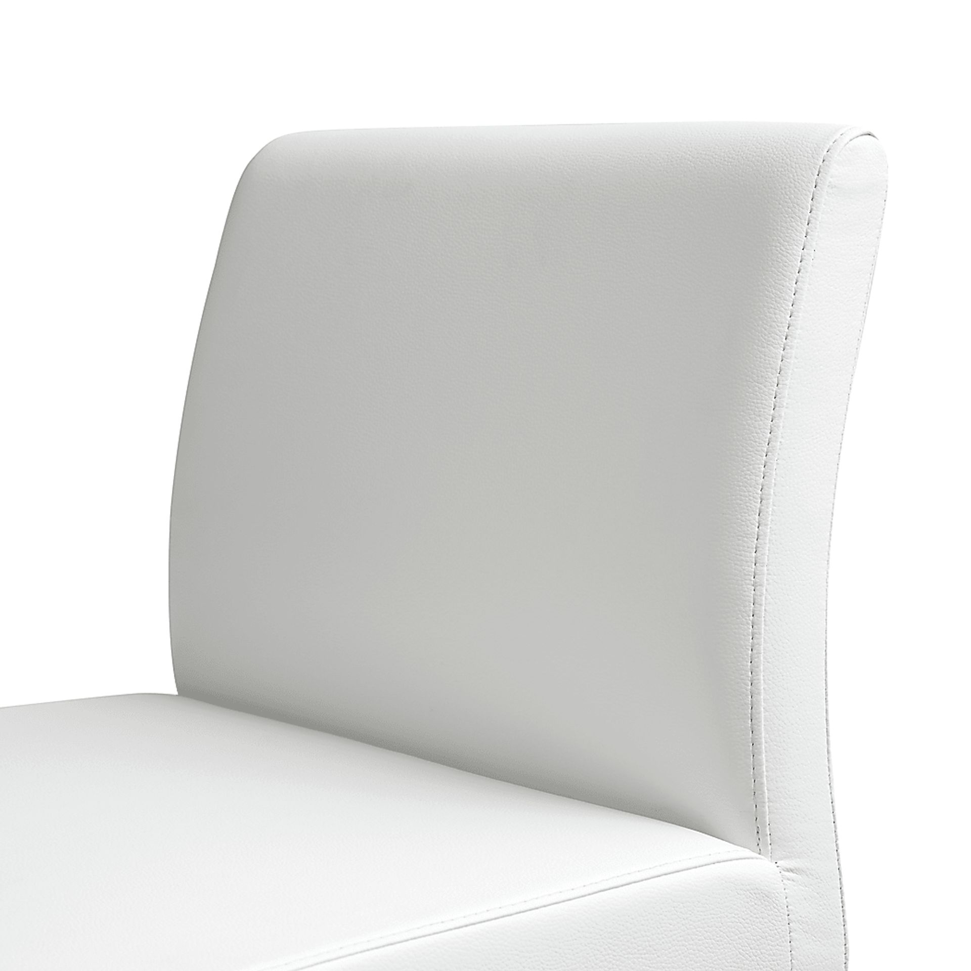Silas White Barstools (Set of 2) - Image 2