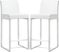 Silas White Counter Height Stools (Set of 2)