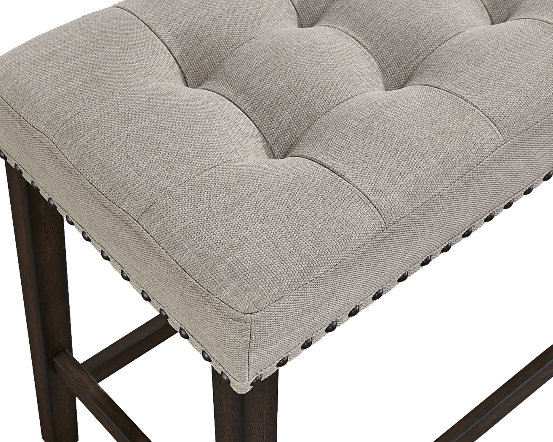 Silassie Brown Counter Height Bench - Image 2