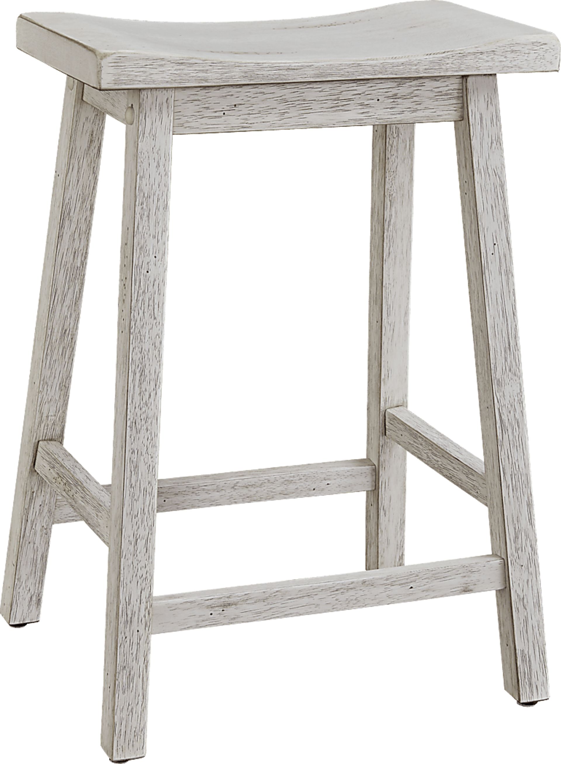 Silassie White Counter Stool, Set of 2 - Image 2
