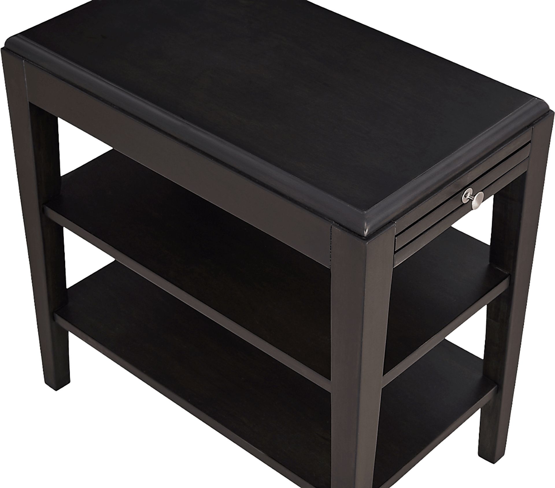 Silentwood Espresso Chairside Table - Image 2