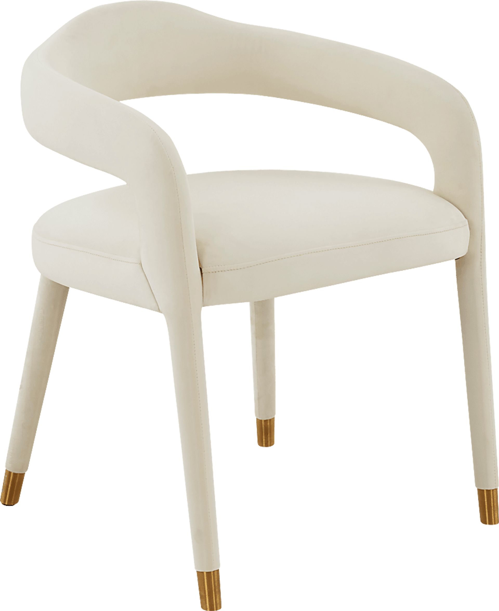 Siletz Cream Arm Chair - Image 1