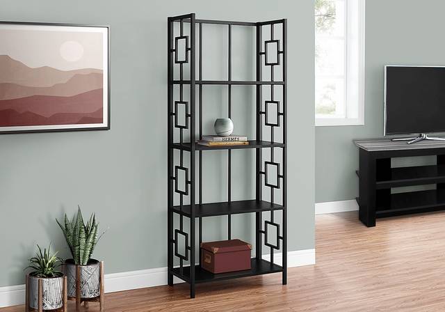 Silkriver Black Bookcase - Thumbnail - Image 3