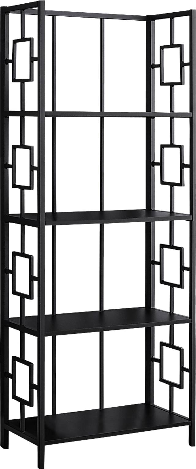 Silkriver Black Bookcase - Thumbnail - Image 1