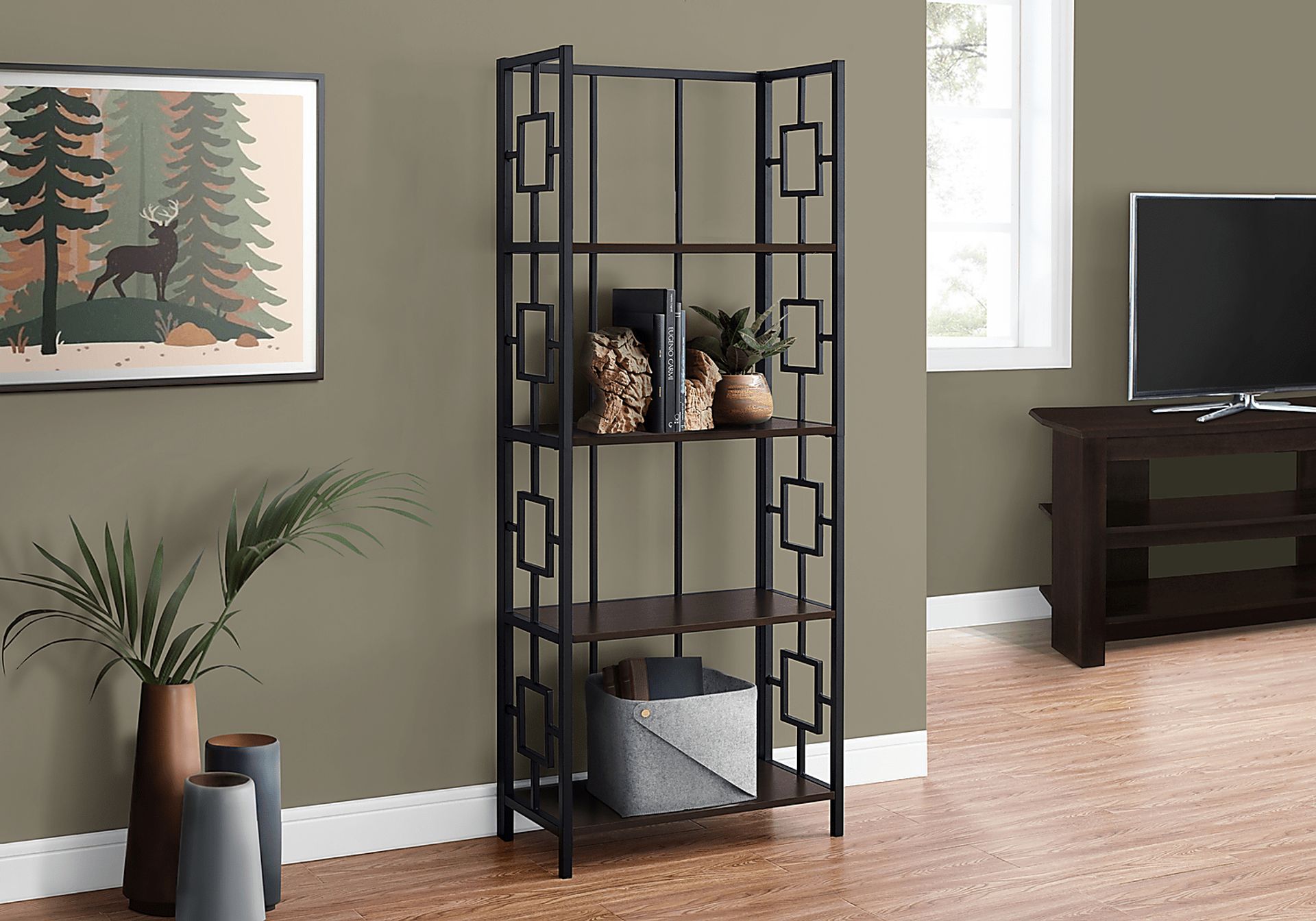 Silkriver Espresso Bookcase - Image 3