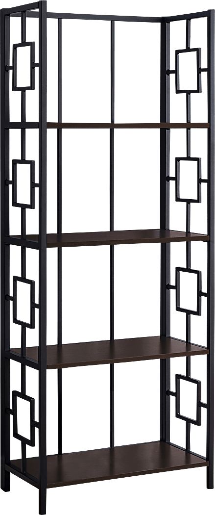 Silkriver Espresso Bookcase