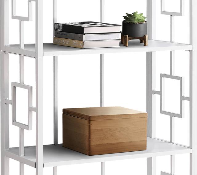 Silkriver White Bookcase - Thumbnail - Image 2