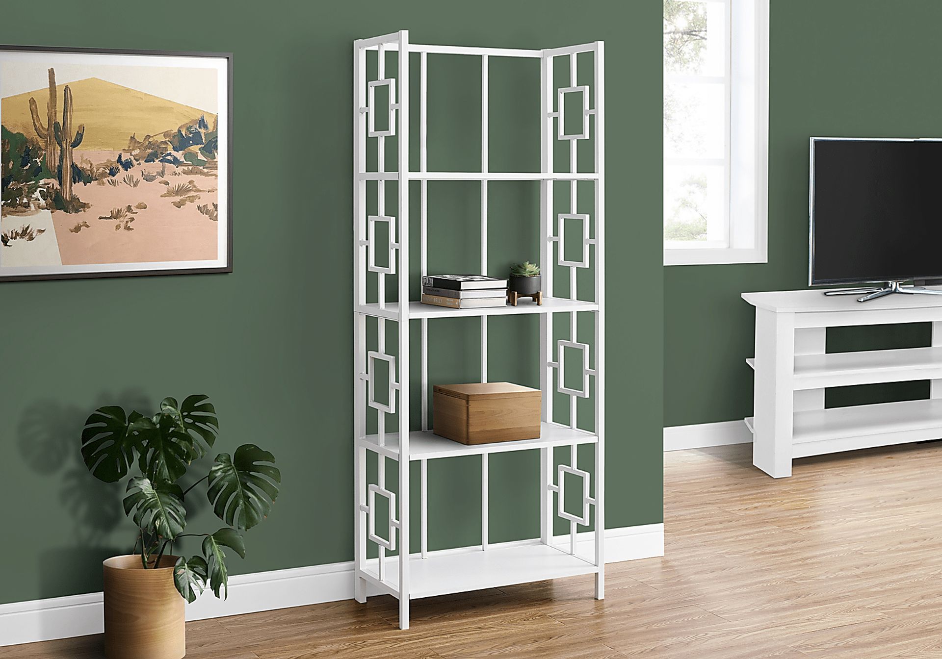 Silkriver White Bookcase - Image 3