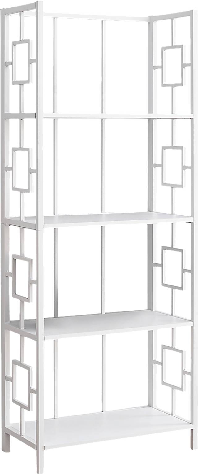 Silkriver White Bookcase - Thumbnail - Image 1