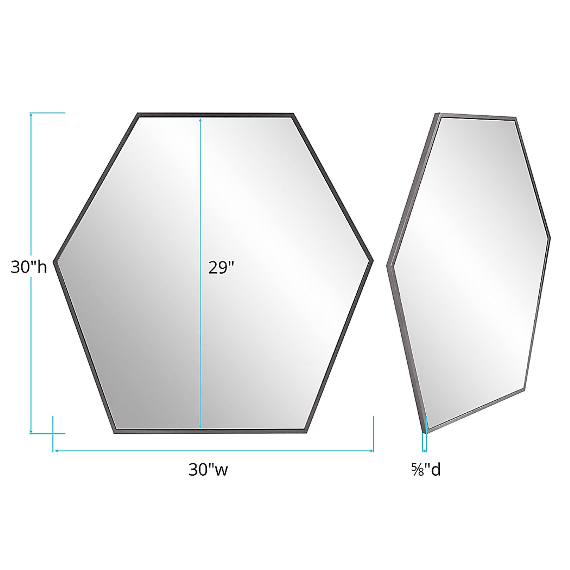 Silla Gray Mirror - Image 6