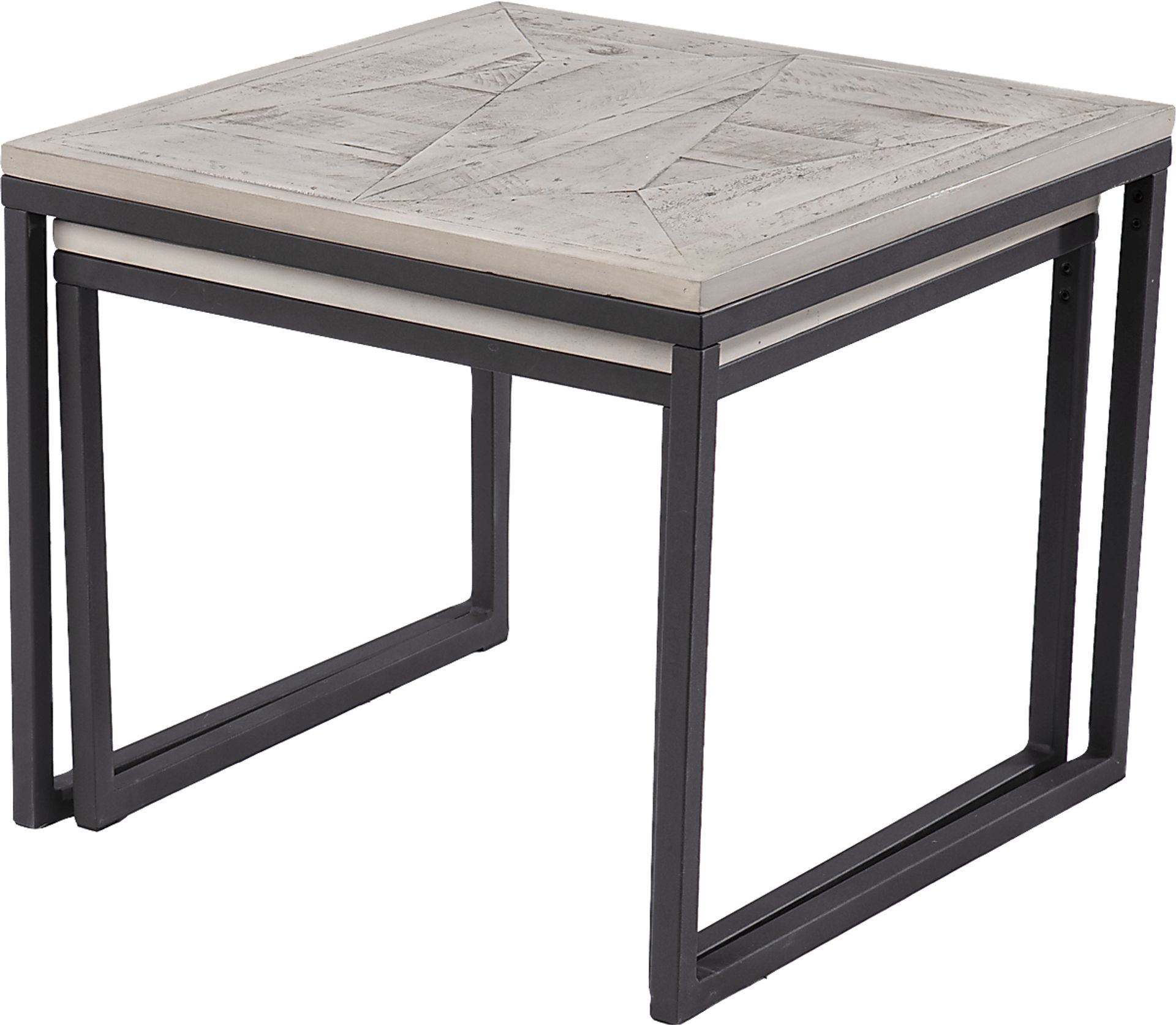 Silliman Gray Nesting Tables, Set of 2 - Image 2