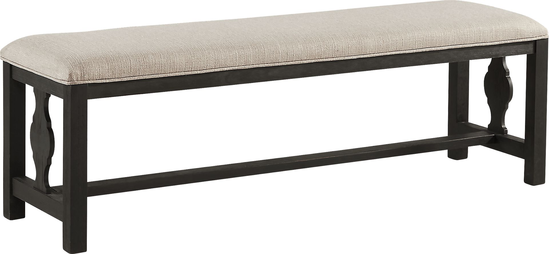 Sillsbee Place Beige Upholstered Bench - Image 1