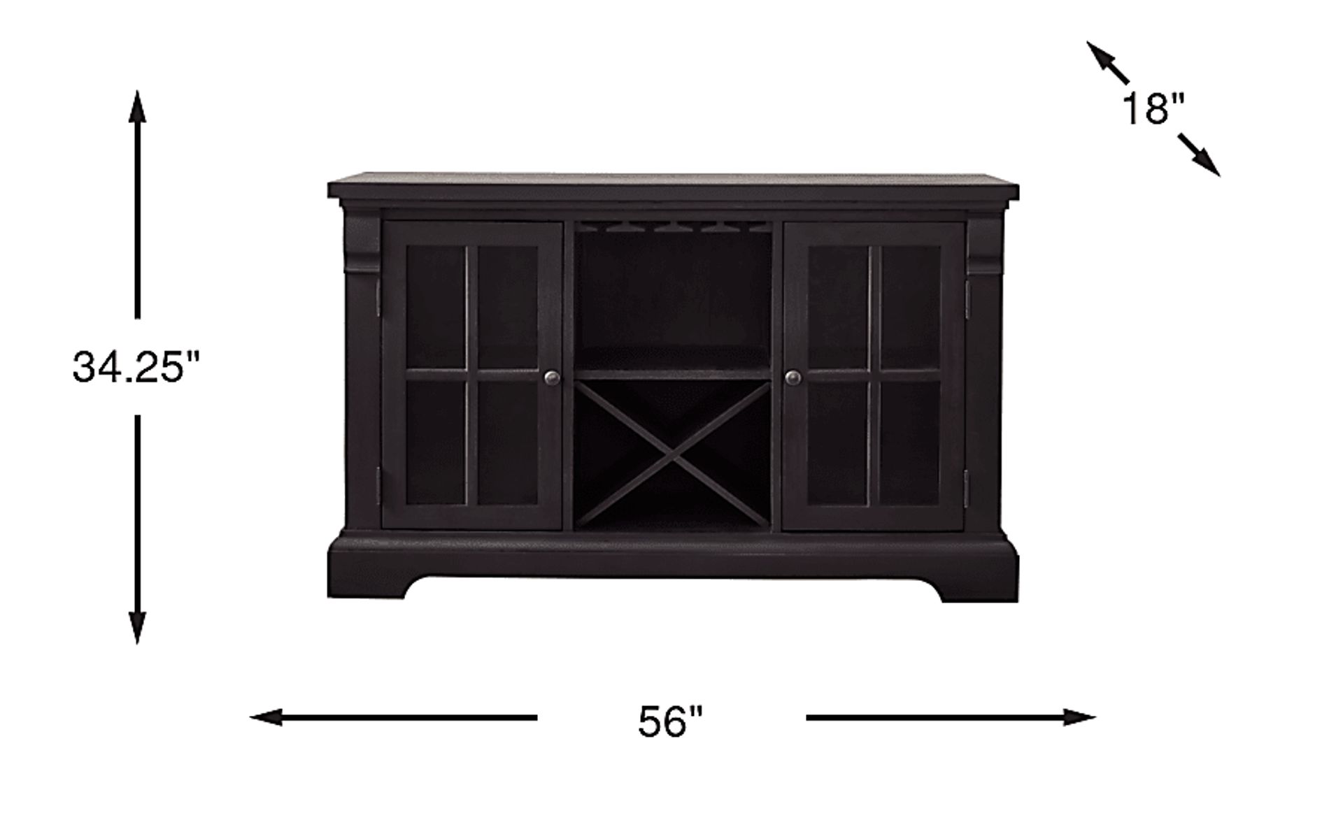 Dimension Image. Please refer to the Dimension Tab on this page for dimension details.