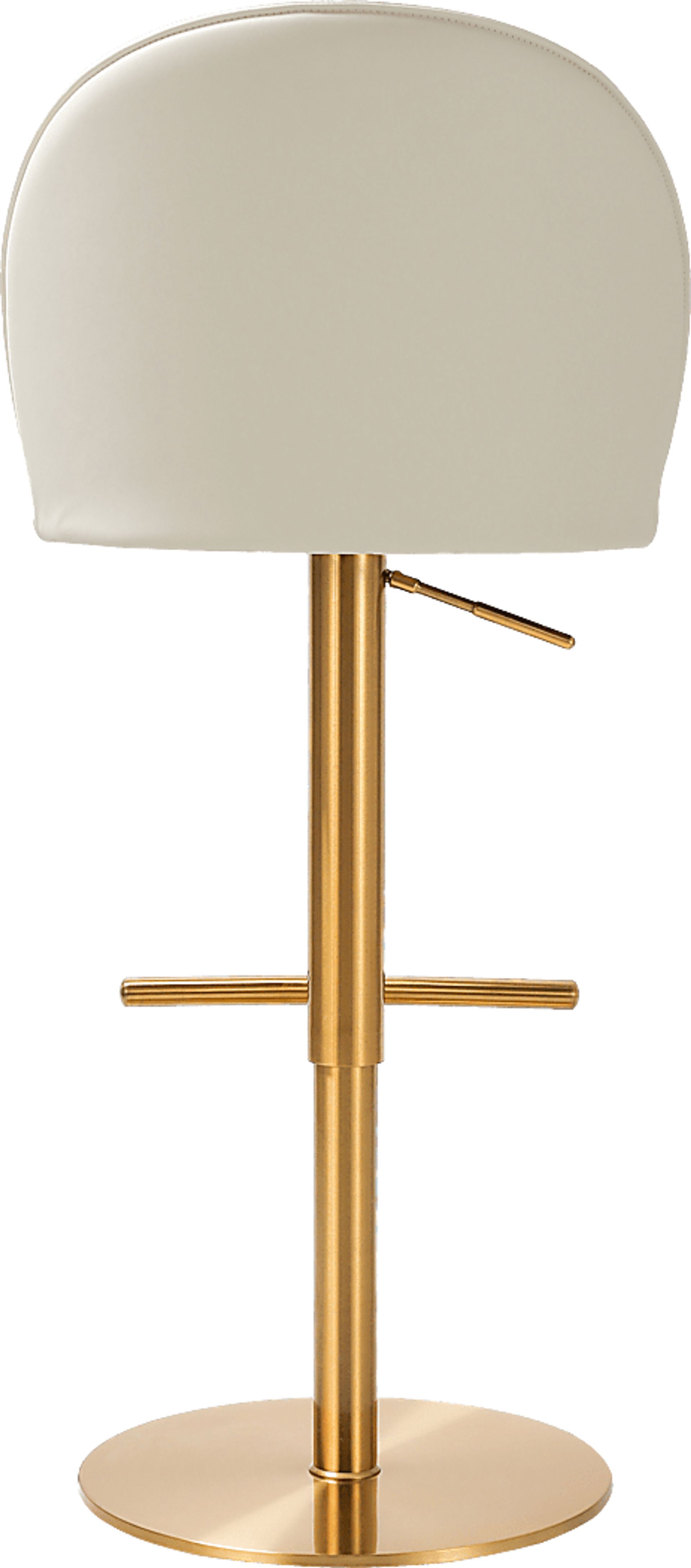 Silsbee Cream Swivel Barstool - Image 4