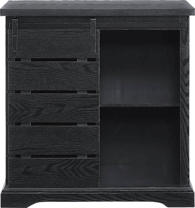 Silvaire Black Accent Cabinet - Thumbnail - Image 2
