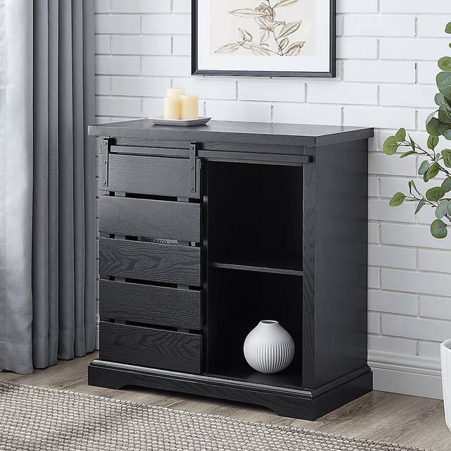 Silvaire Black Accent Cabinet - Thumbnail - Image 4