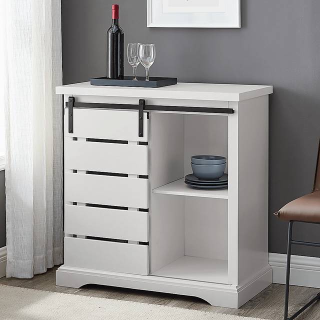 Silvaire White Accent Cabinet - Thumbnail - Image 4