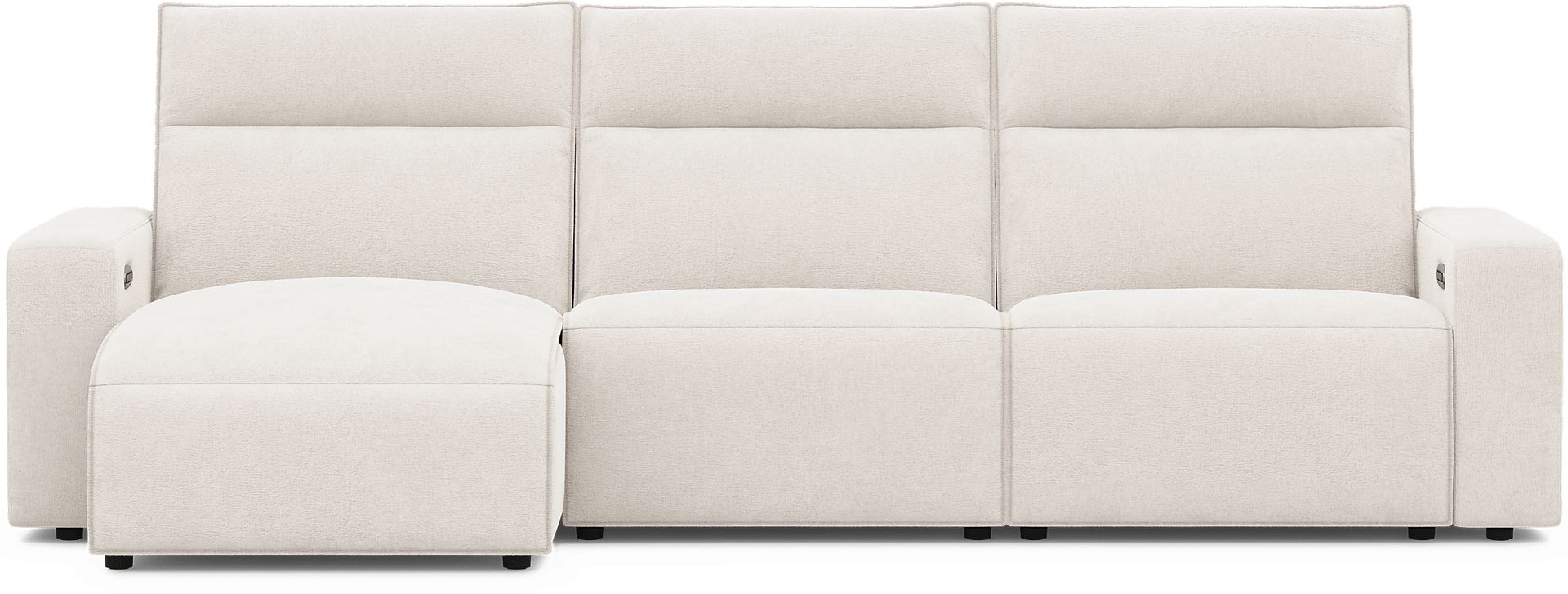 Silver 3 Pc Dual Power Reclining ModularTwo - Image 2