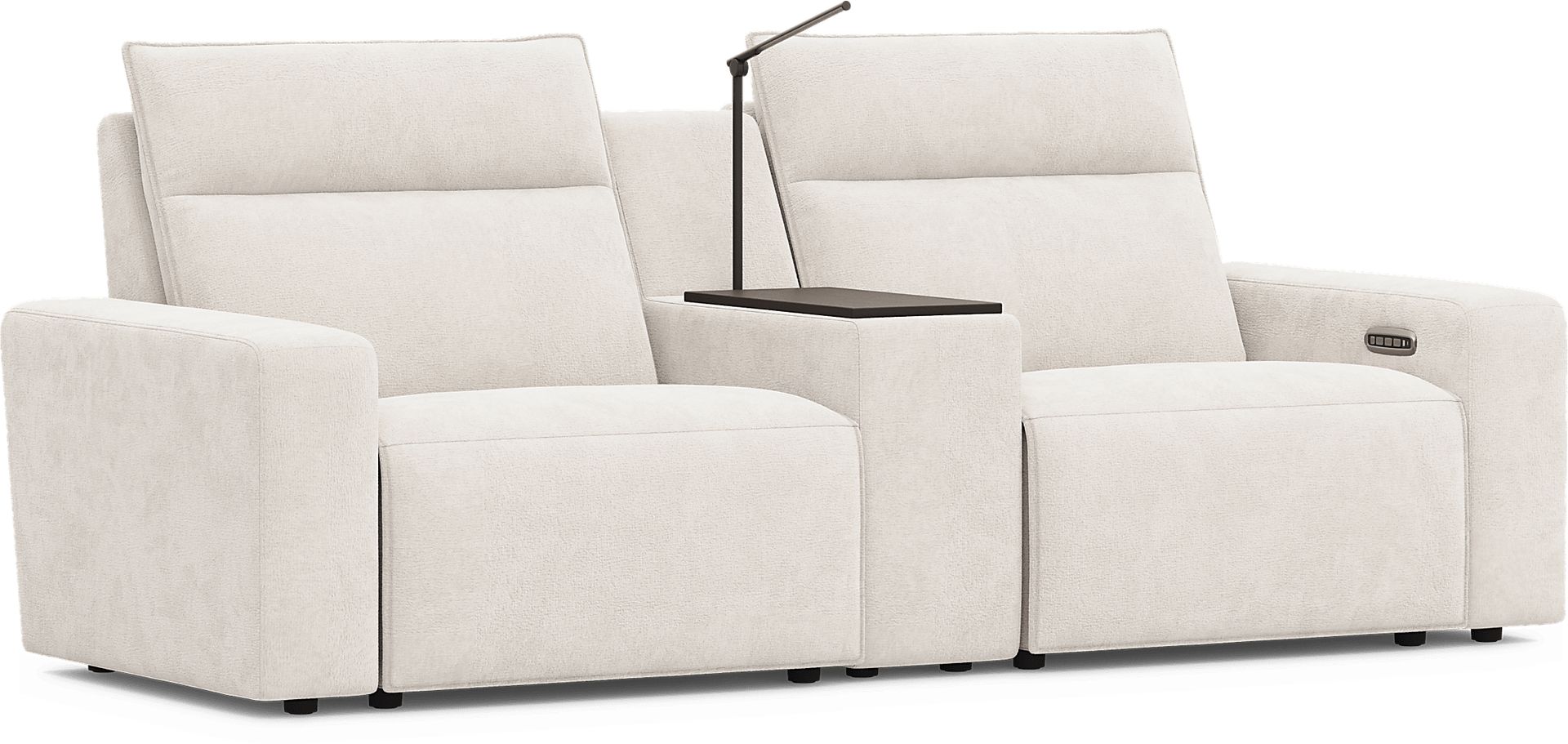Silver 3 Pc Dual Power Reclining ModularTwo - Image 3