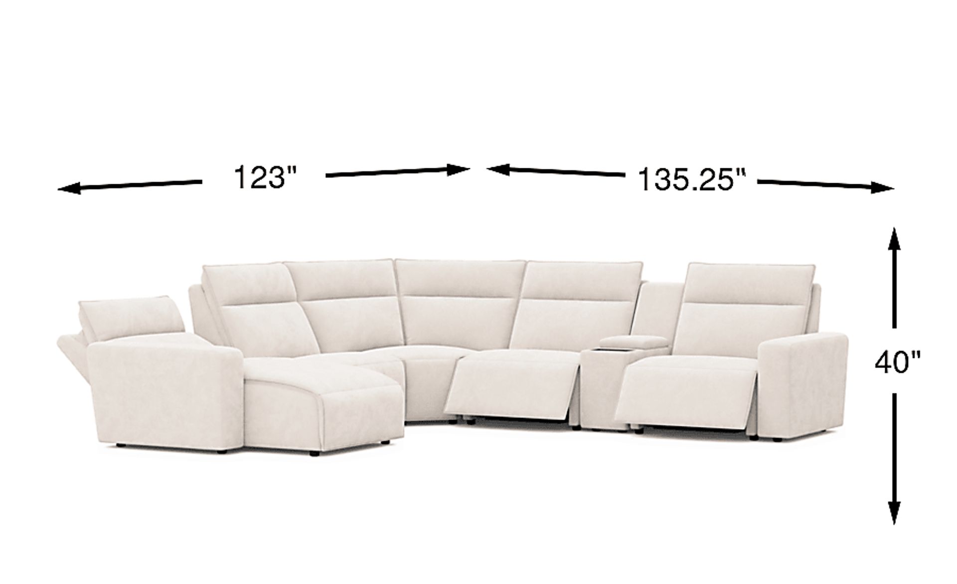 Dimension Image. Please refer to the Dimension Tab on this page for dimension details.