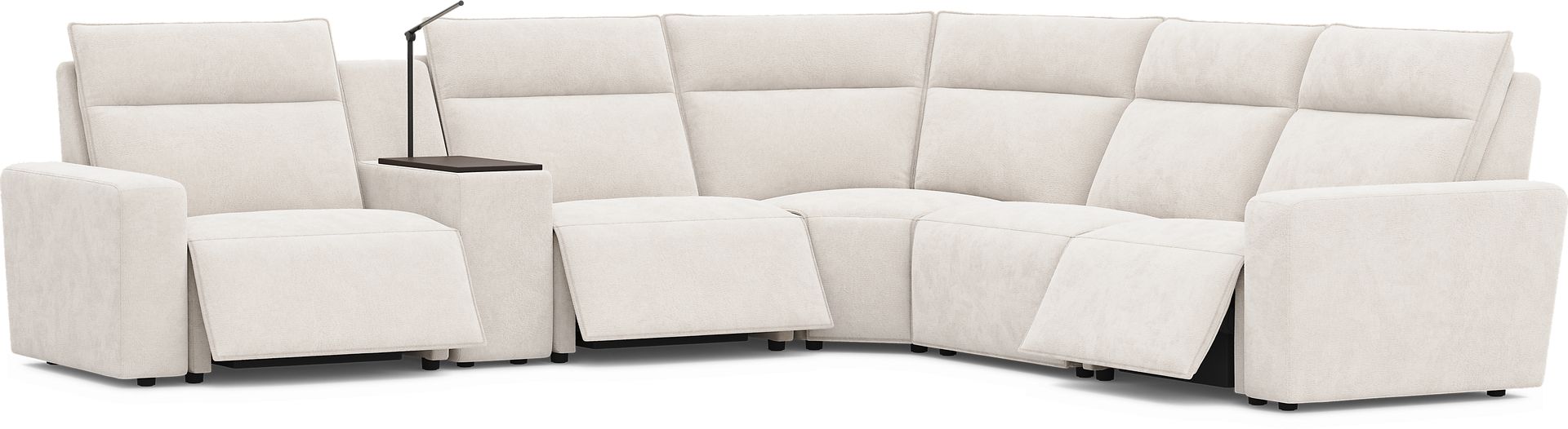 Silver 6 Pc Dual Power Reclining ModularTwo - Image 1