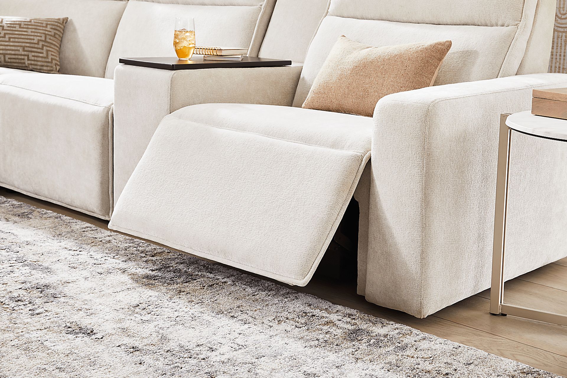 Silver 6 Pc Dual Power Reclining ModularTwo - Image 11