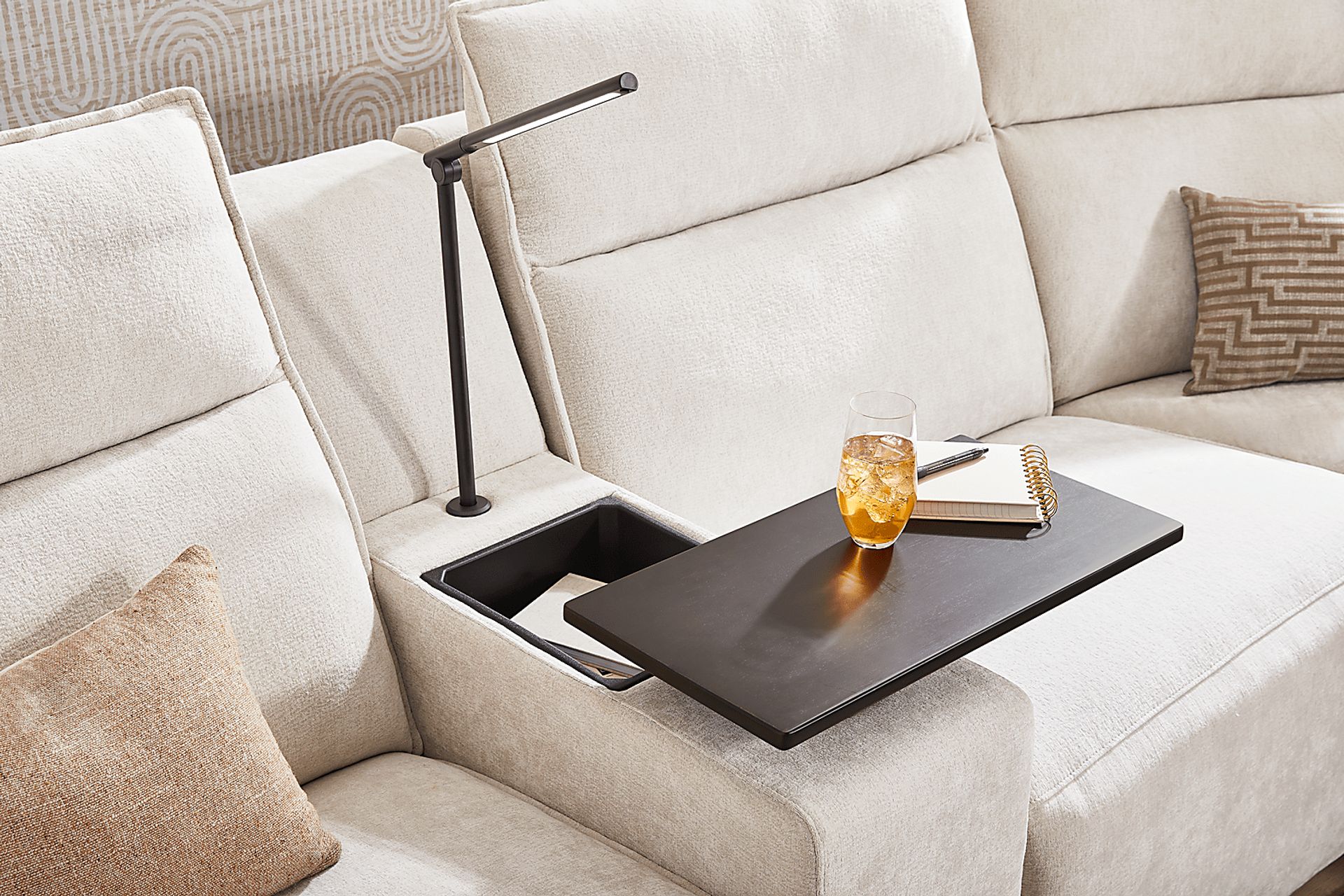 Silver 7 Pc Dual Power Reclining ModularTwo - Image 5