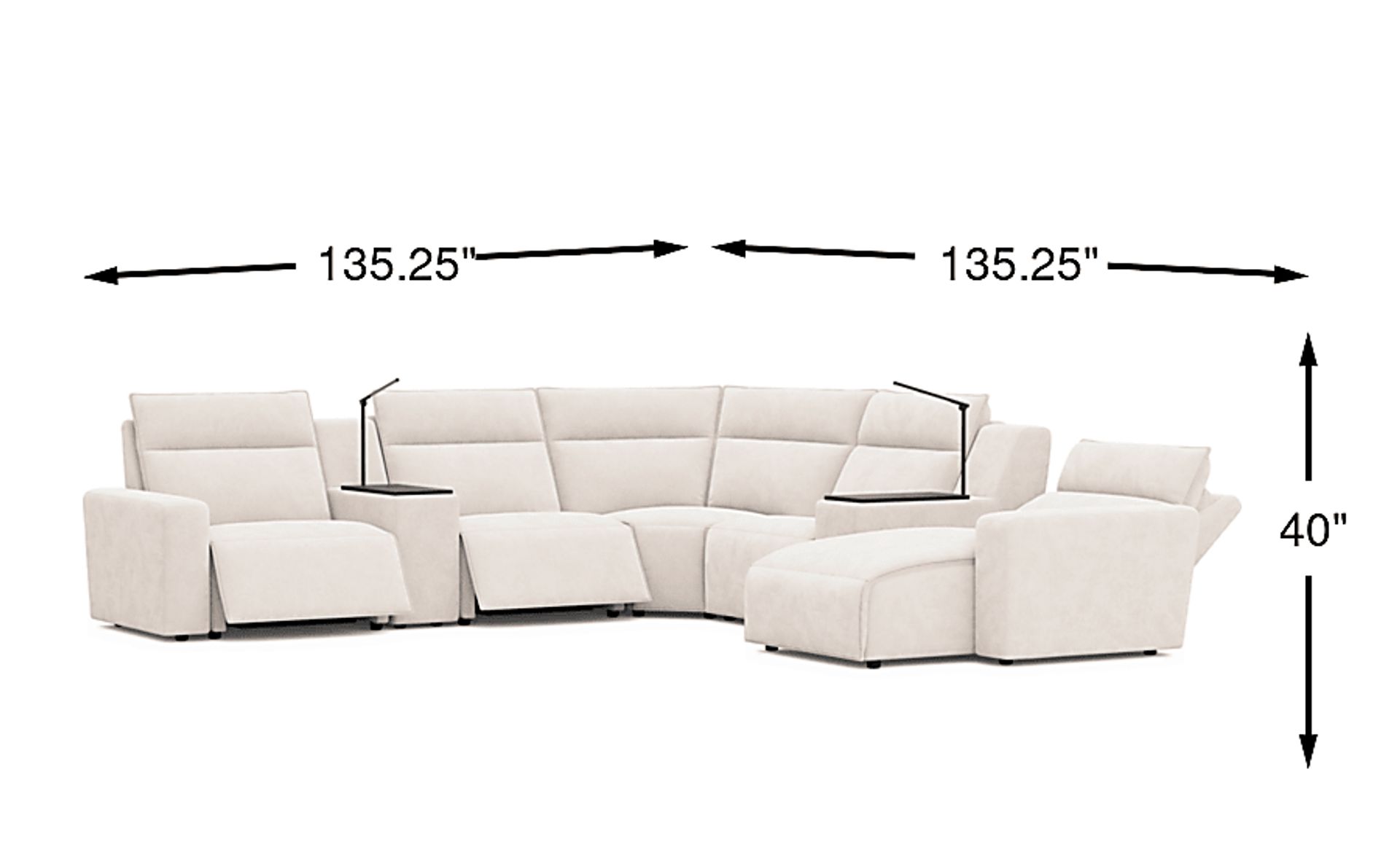 Dimension Image. Please refer to the Dimension Tab on this page for dimension details.