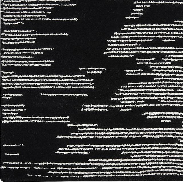 Silver Falls Black 7'9" x 9'9" Rug - Thumbnail - Image 4