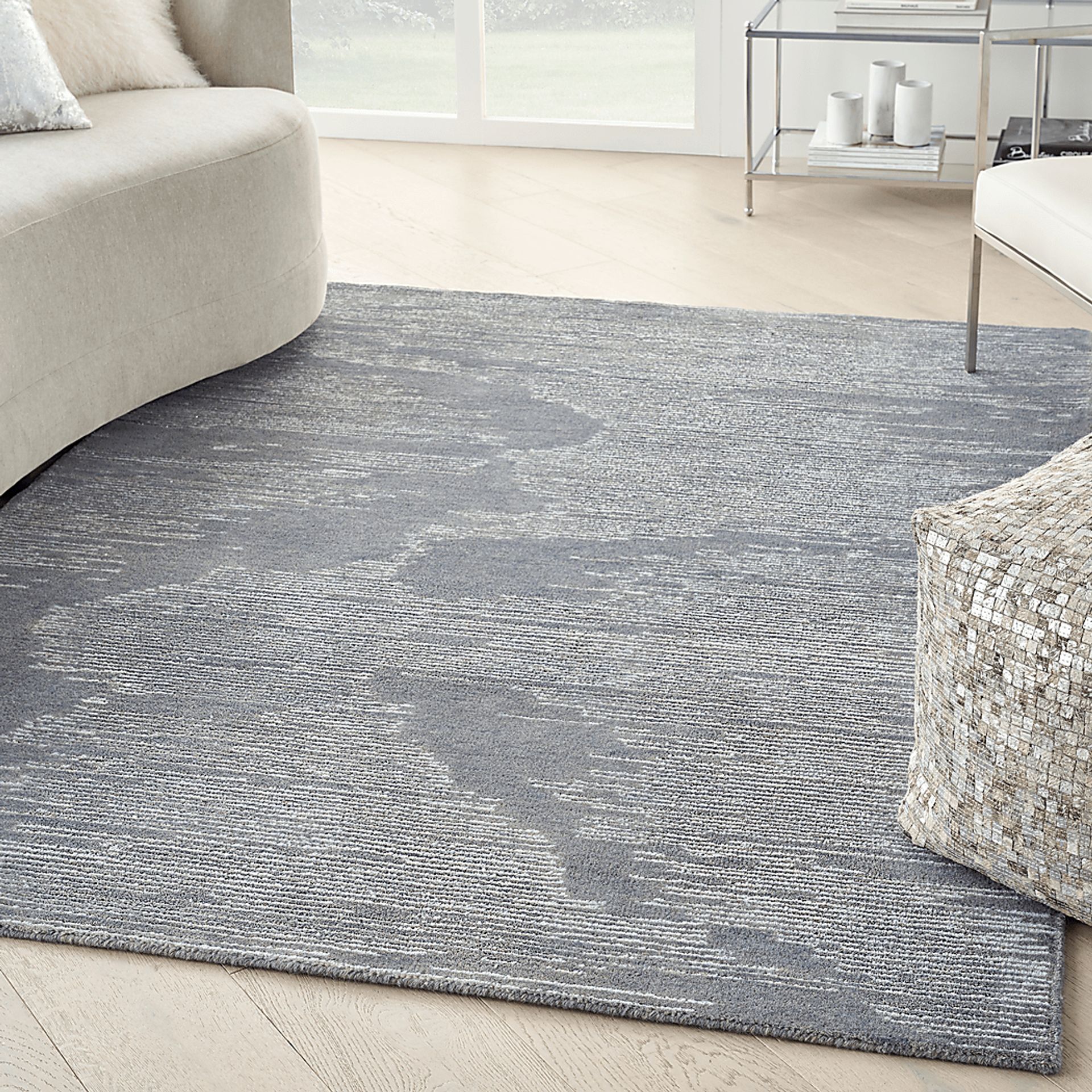 Silver Falls Blue 8'6" x 11'6" Rug - Image 2