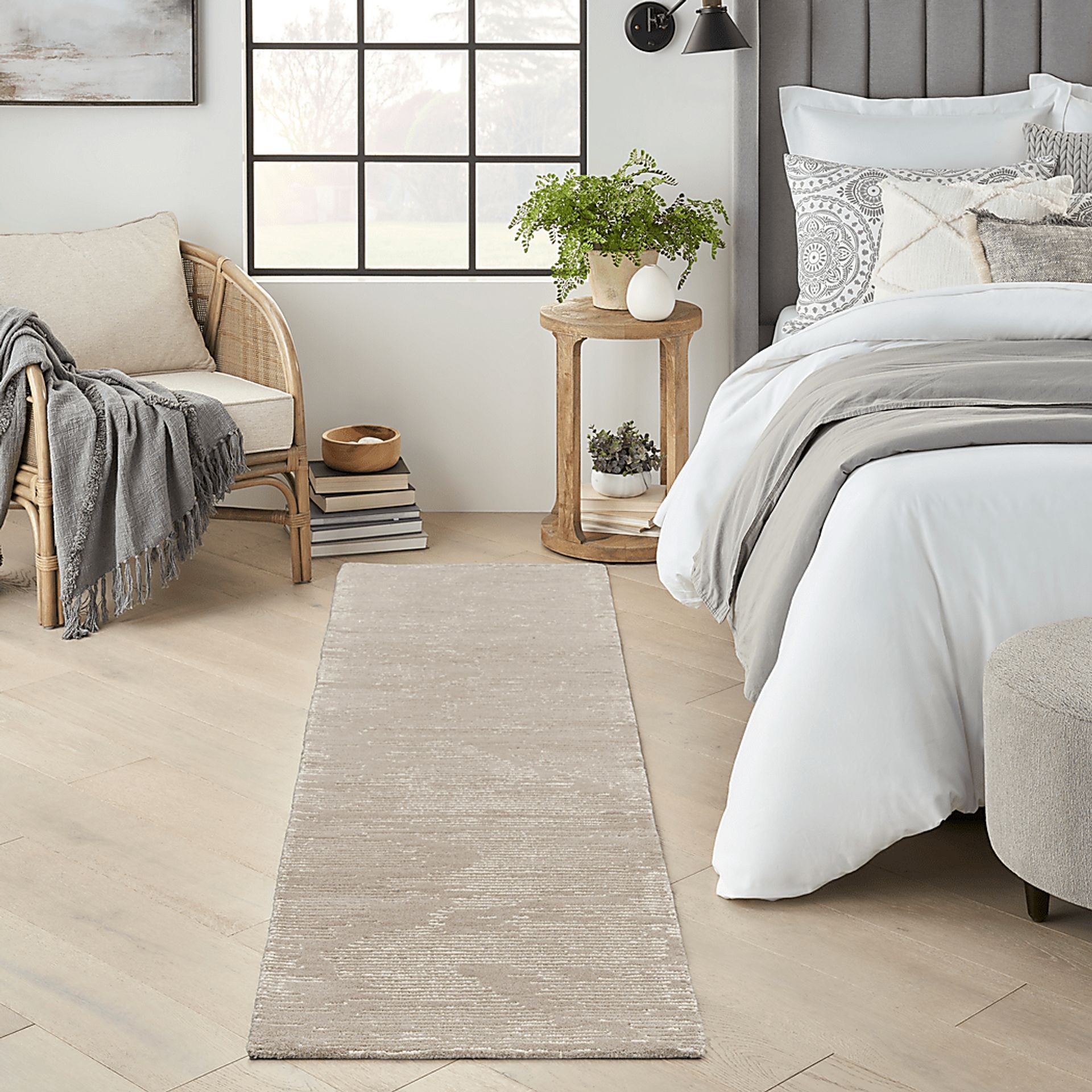 Silver Falls Taupe 2'2 x 8' Rug - Image 2