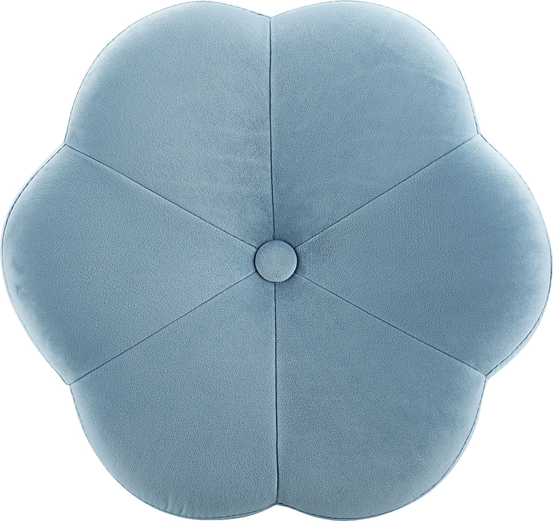 Silver Lane Blue Vanity Stool - Image 6