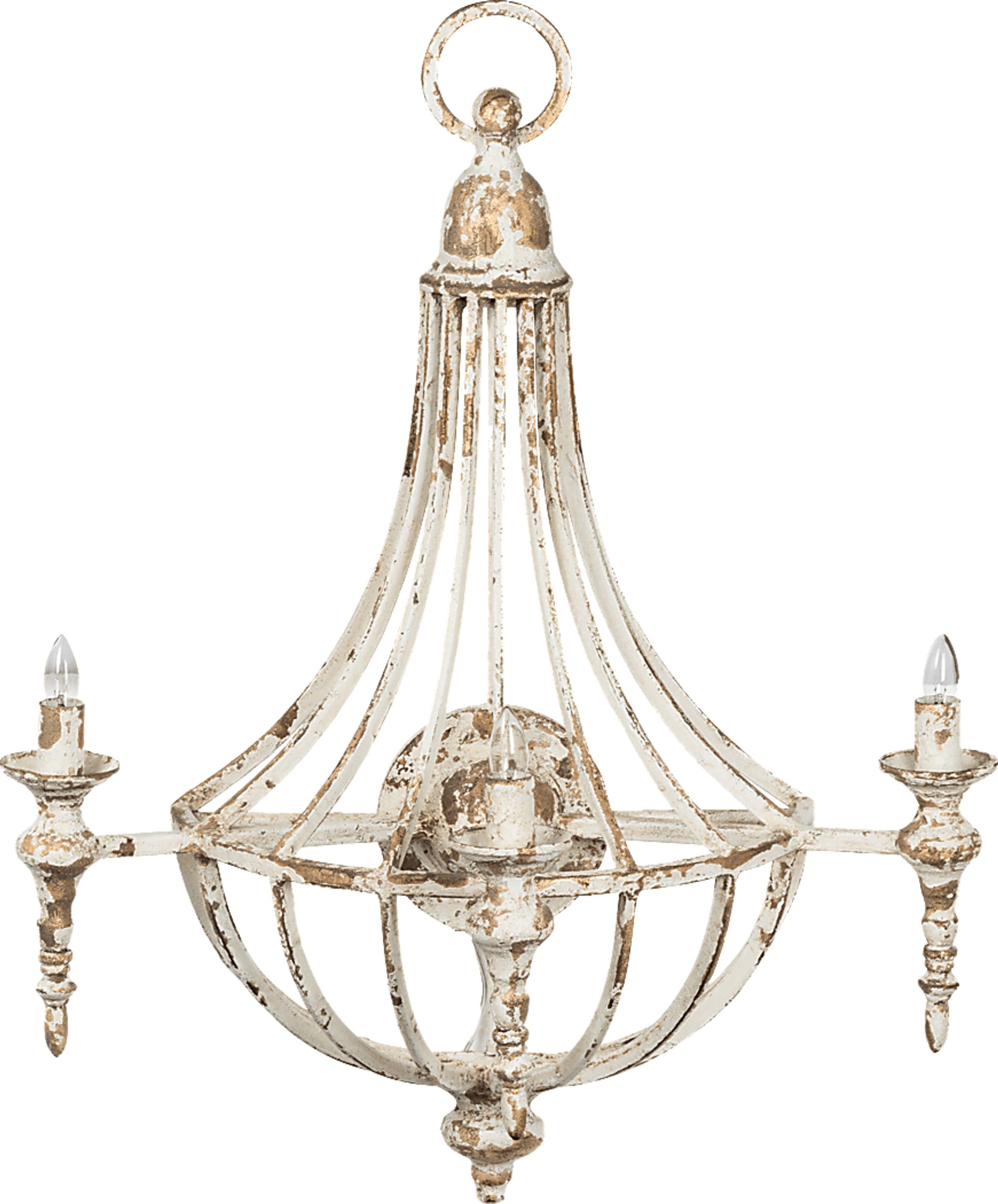 Silver Meadows White Sconce - Image 1