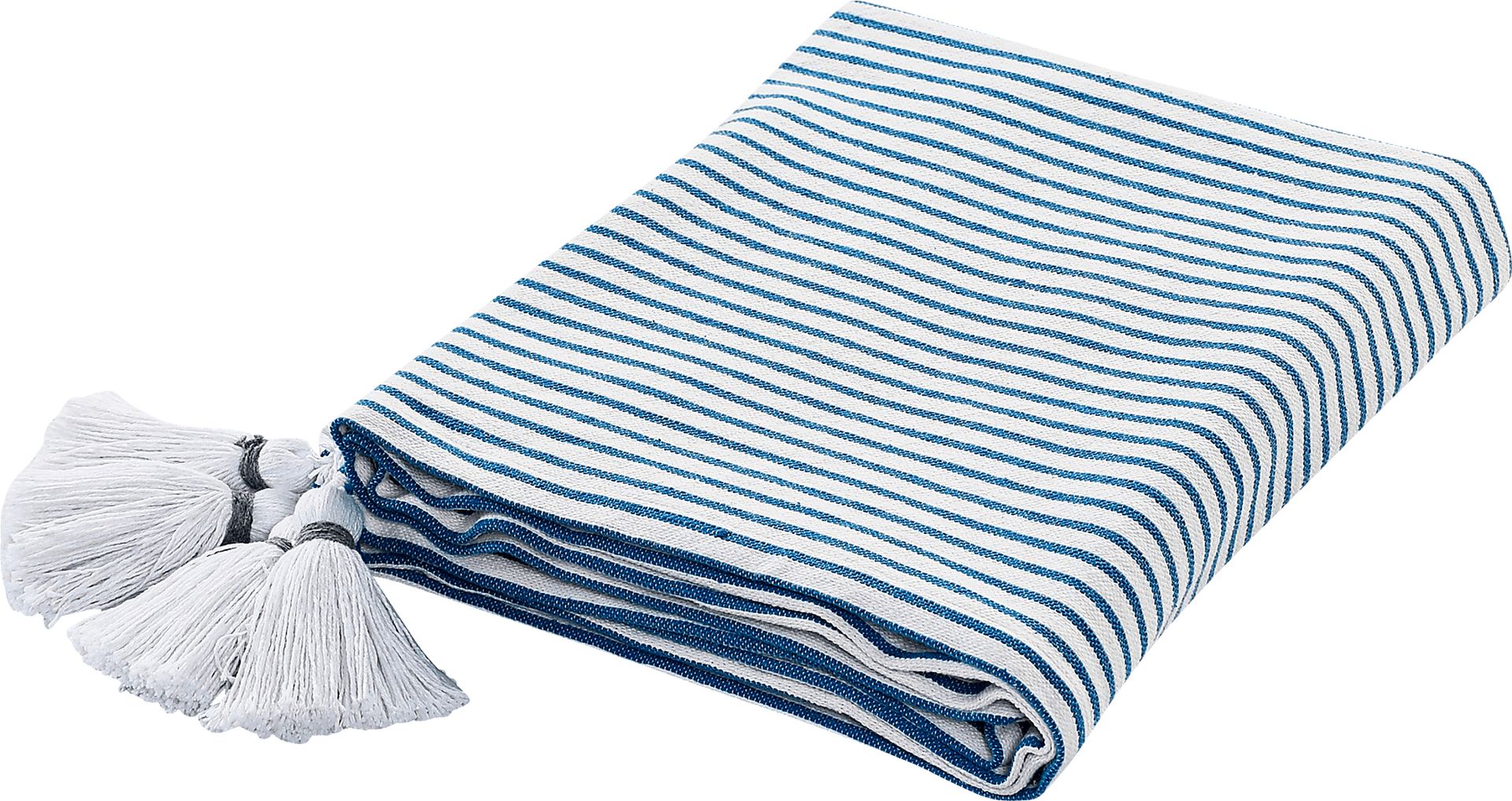Silver Way Blue Throw Blanket - Image 3