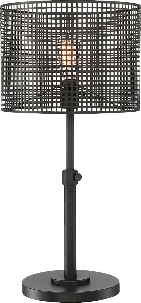 Silverberry Black Lamp