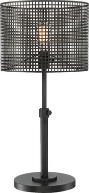 Silverberry Black Lamp