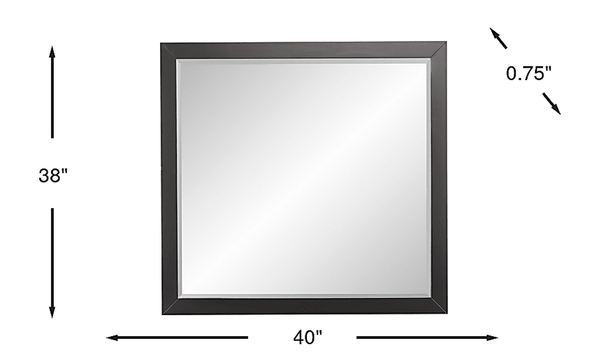 Dimension Image. Please refer to the Dimension Tab on this page for dimension details.