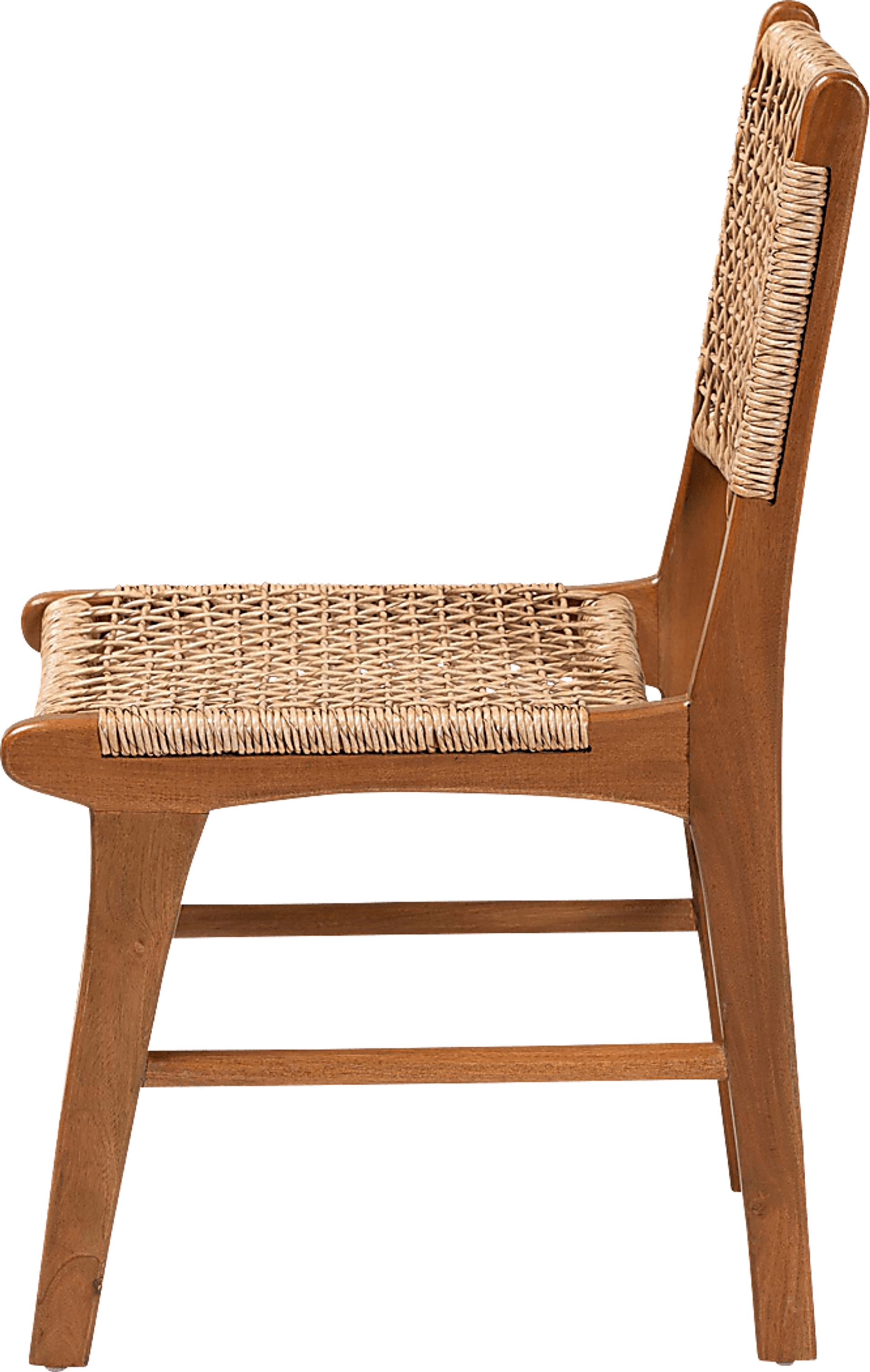 Silvercloua Brown Dining Chair - Image 6