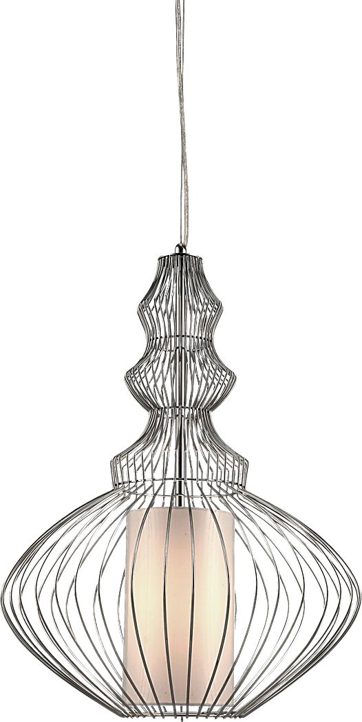 Silverlace Chrome Chandelier