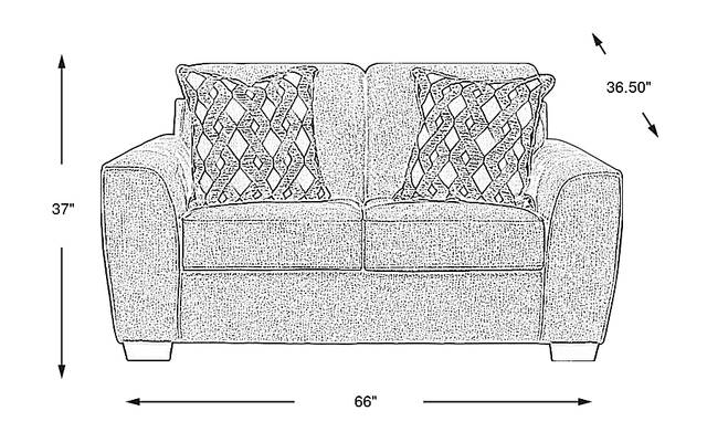 Dimension Image. Please refer to the Dimension Tab on this page for dimension details.