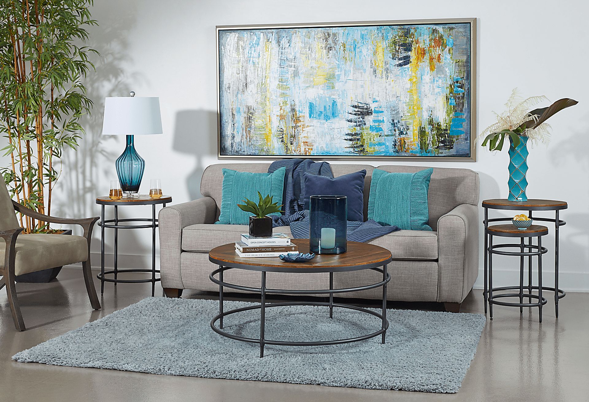 Silverway Brown Accent Table - Image 2