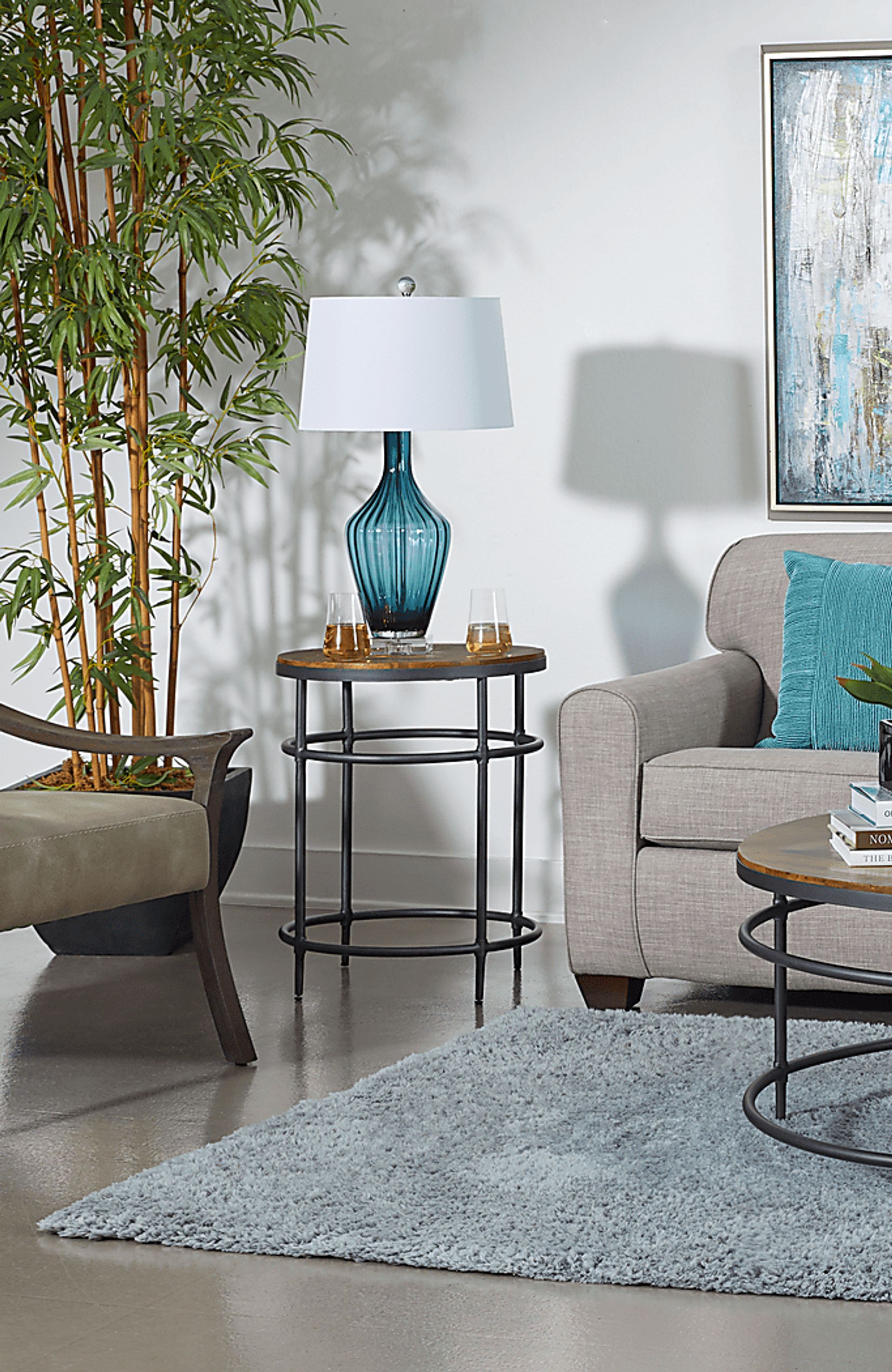 Silverway Brown Accent Table - Image 3