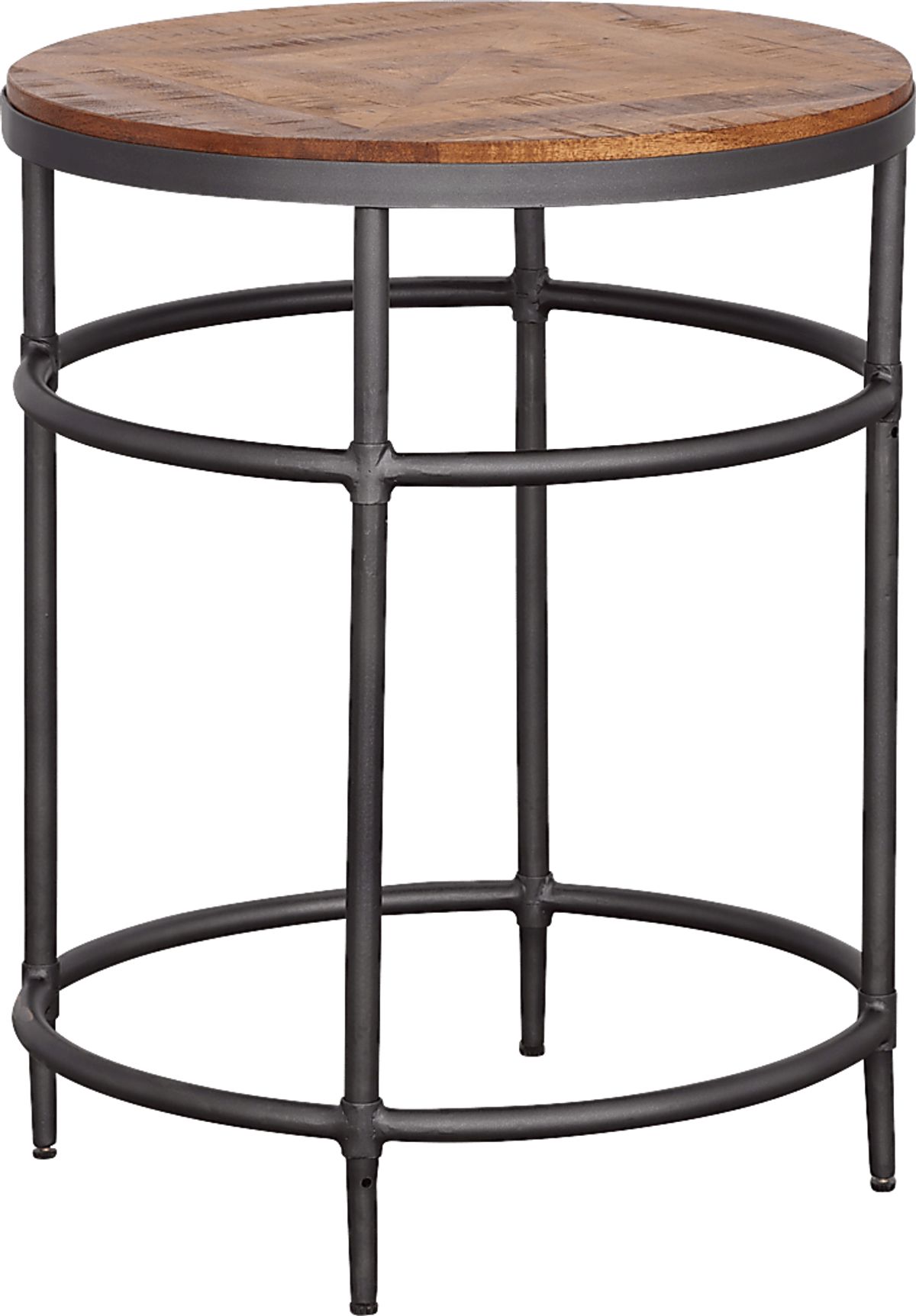 Silverway Brown Dark Wood Accent Table Rooms to Go