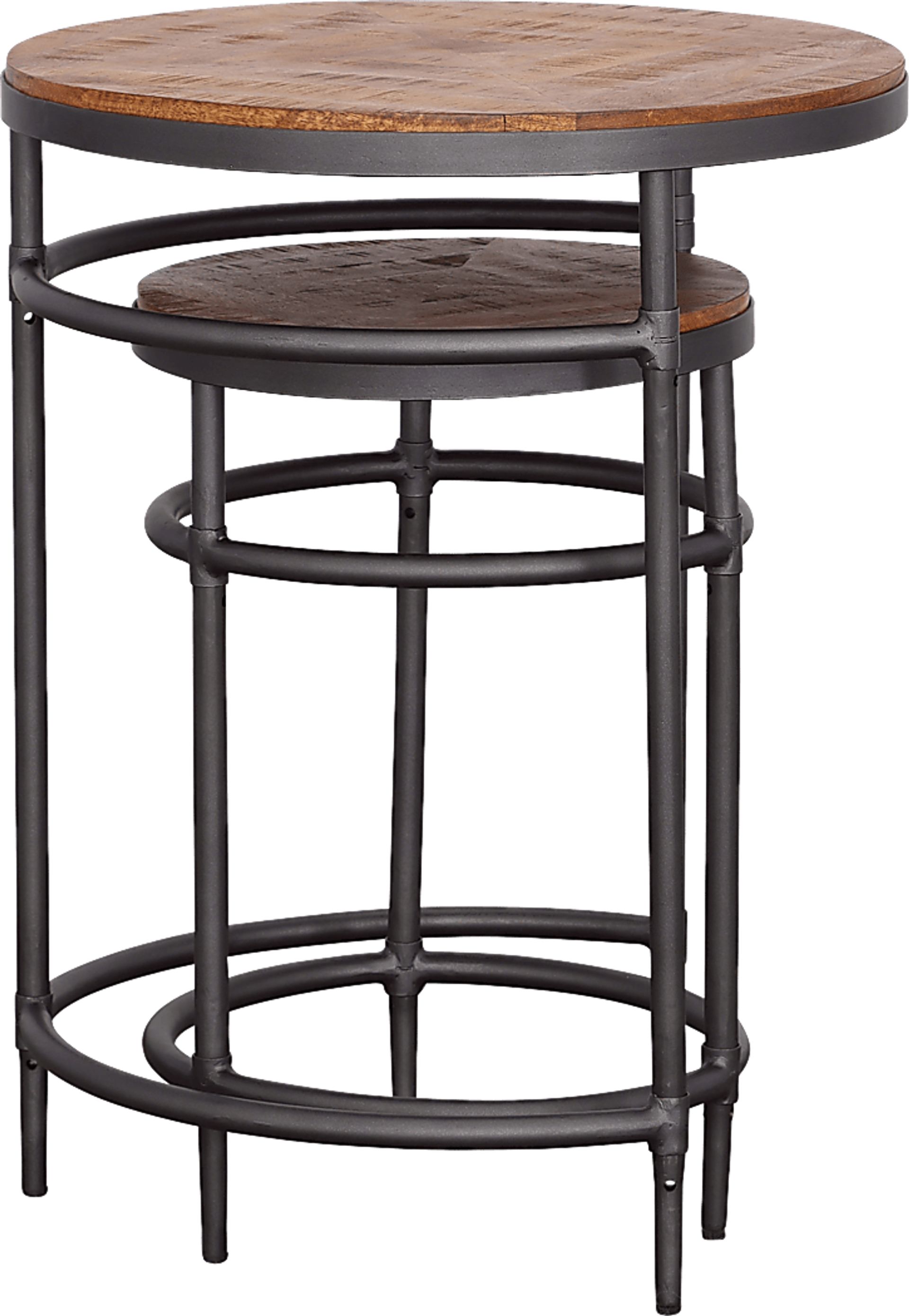 Silverway Brown Nesting Tables, Set of 2 - Image 5