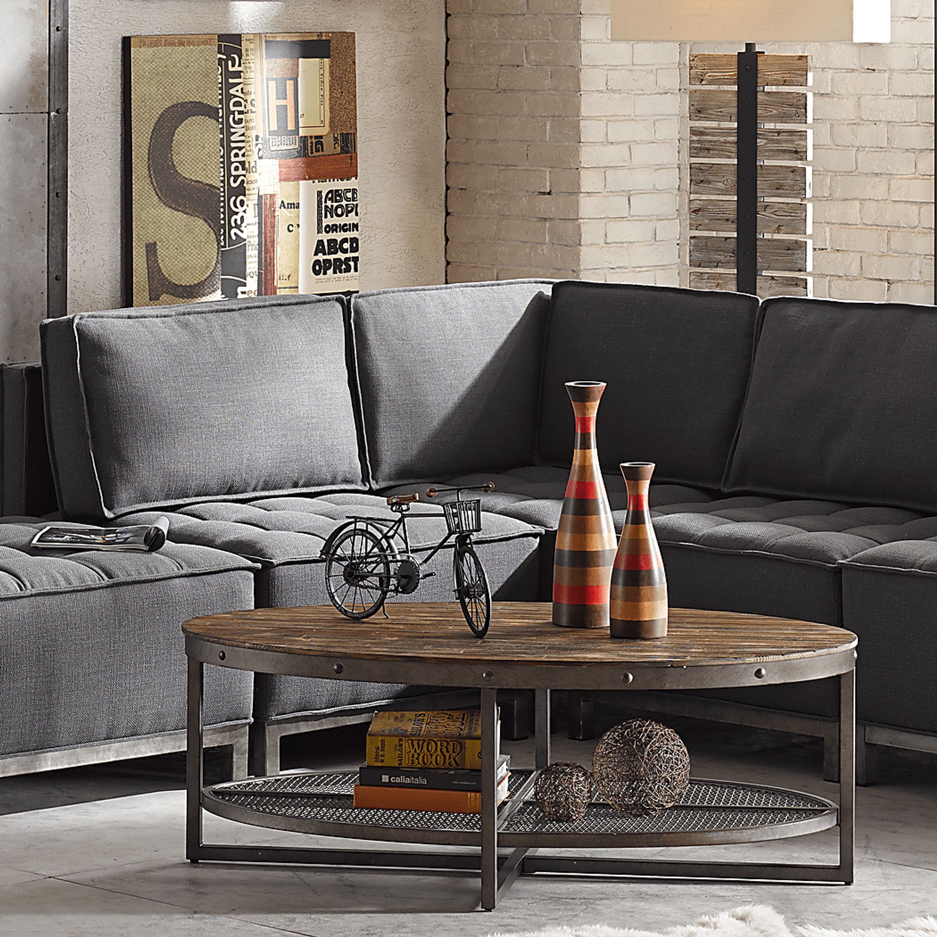 Silvey Brown Cocktail Table - Image 6