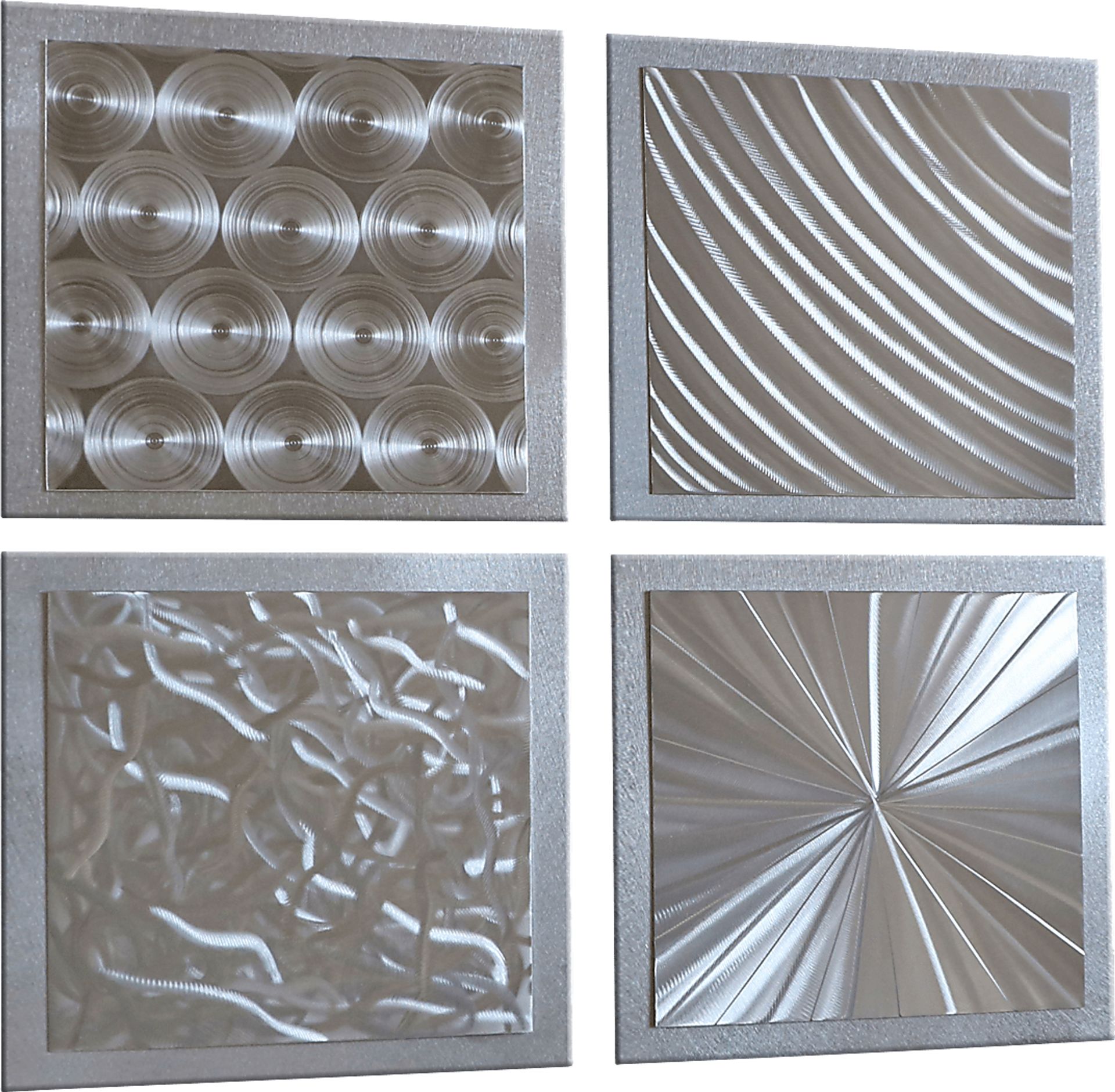 Silvya Brown Wall Decor, Set of 4 - Image 2