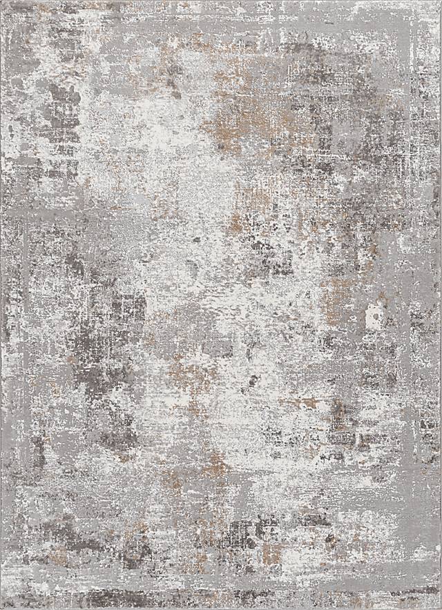 Simane Gray 7'10 x 10'2 Rug - Thumbnail - Image 1
