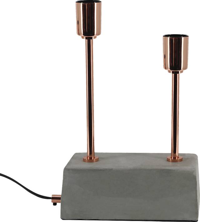 Simbrah Medium Copper Lamp - Thumbnail - Image 1