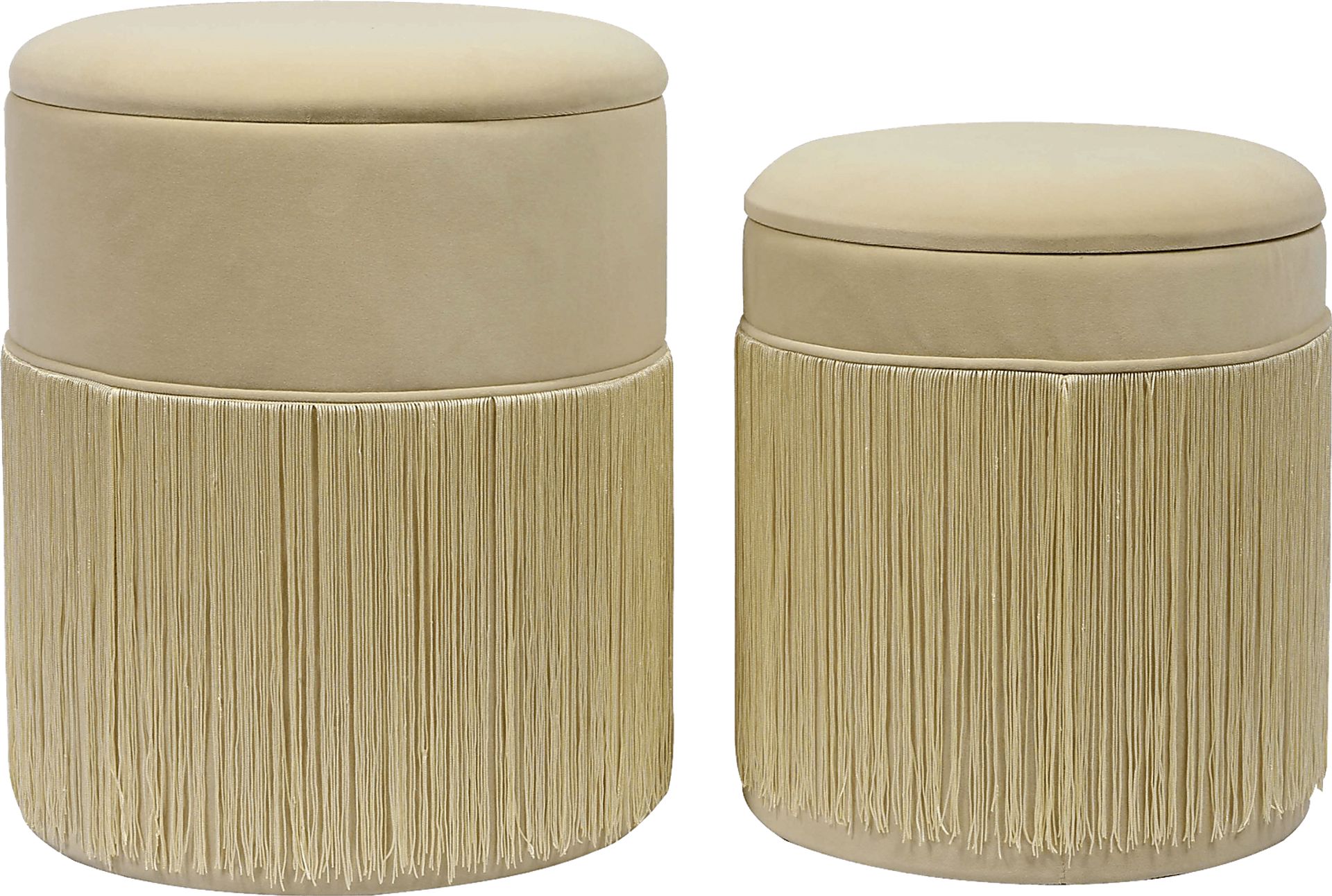 Simerly Cream Storage Ottoman, Set of 2 - Image 4