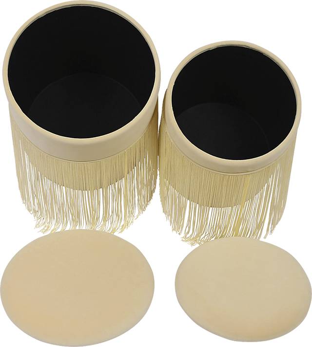 Simerly Cream Storage Ottoman, Set of 2 - Thumbnail - Image 5